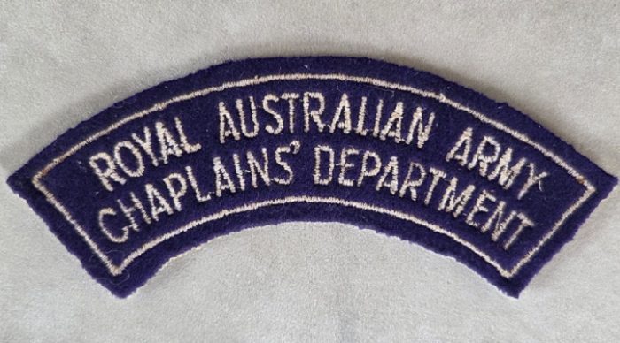 Battledress Flash - Royal Australian Arny Chaplain's Department