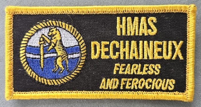 RAN - Submarine (Collins Class) Patch - HMAS Dechaineux