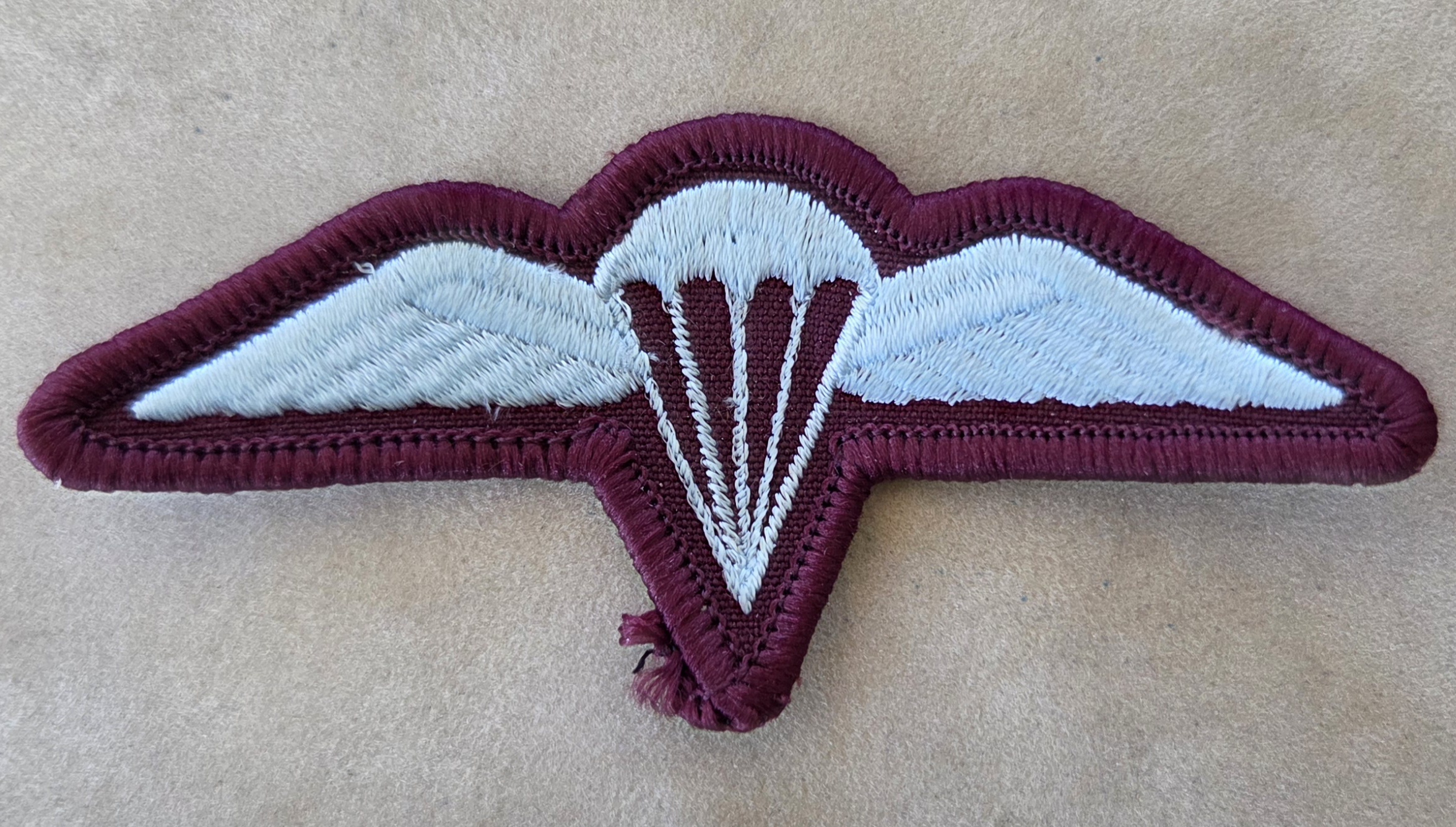 Army - 3 RAR Para Wings - Maroon (Variation)