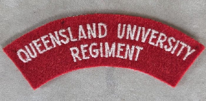 Battledress Flash - Queensland University Regiment