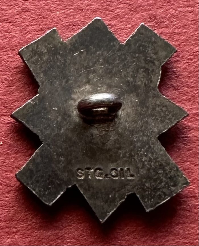 30th Battalion (New South Wales Scottish) Lapel Badge - 1930s - Image 2