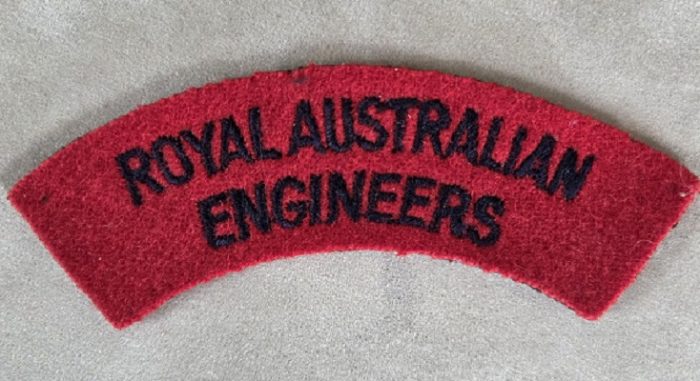 Battledress Flash - Royal Australian Engineers