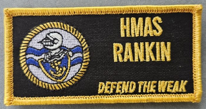 RAN - Submarine (Collins Class) Patch - HMAS Rankin