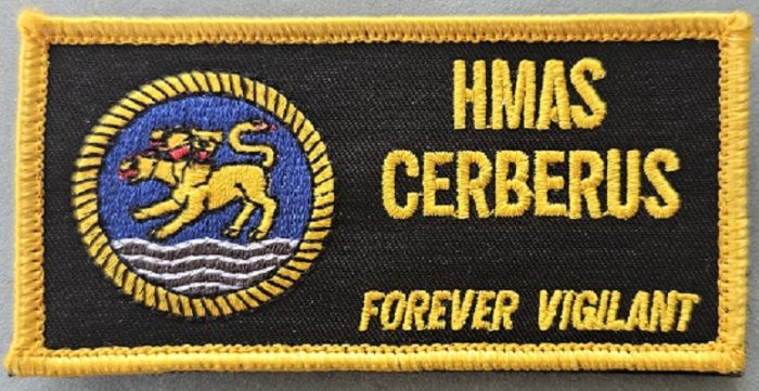 RAN - HMAS Cerberus Patch