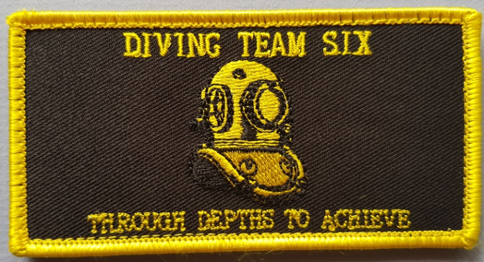RAN - Clearance Diver Team Patch - Diving Team 6