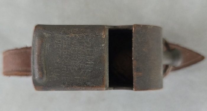 Military Whistle - Dated 1943 (Premier Wire Works) - Image 3