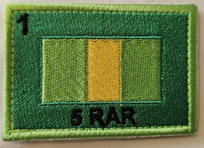 Barracks Patch - 5th Battalion Royal Australian Regiment Patch