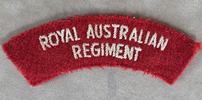 Battledress Flash - Royal Australian Regiment