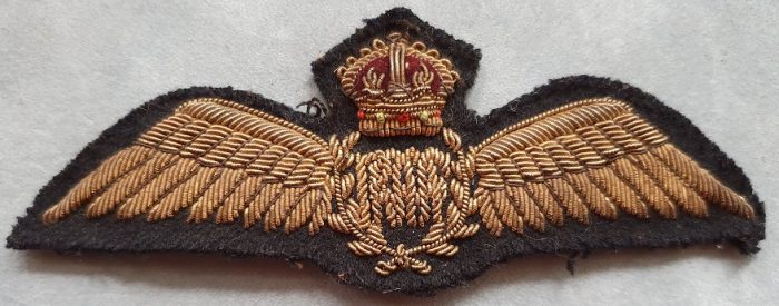 RAAF - Pilot Bullion Brevet - World War 2