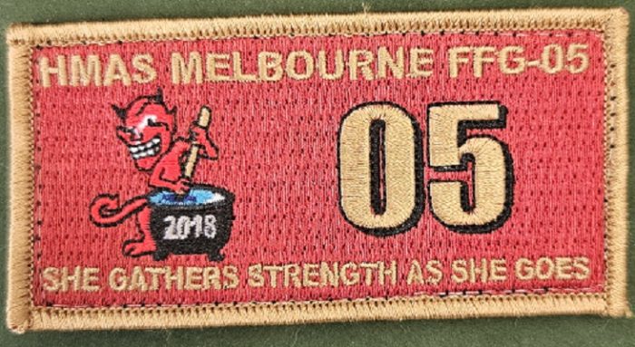 RAN - HMAS Melbourne FFG-05 Patch