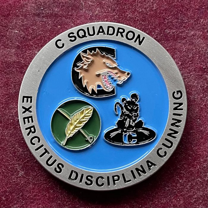 Challenge Coin - 'C' Squadron, 2nd/14th Light Horse Regiment (Queensland Mounted Infantry)