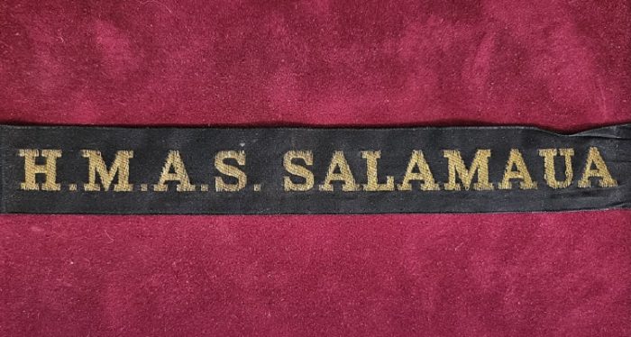 RAN Tally Band - HMAS Salamaua