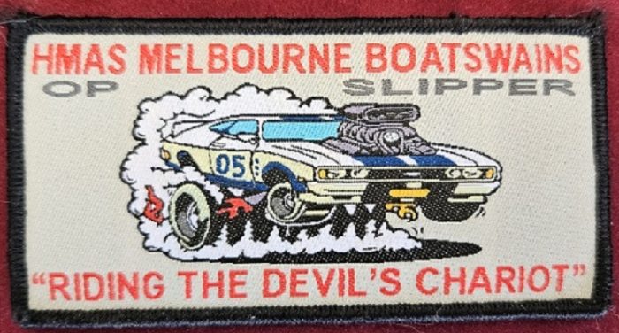 RAN - HMAS Melbourne Boatswains Op Slipper Patch