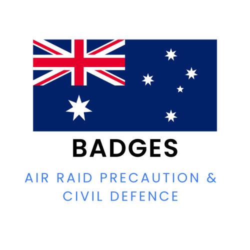 Badges - Air Raid Precaution (ARP) and Civil Defence