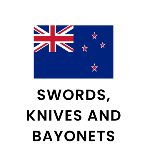 New Zealand - Swords, Knives and Bayonets