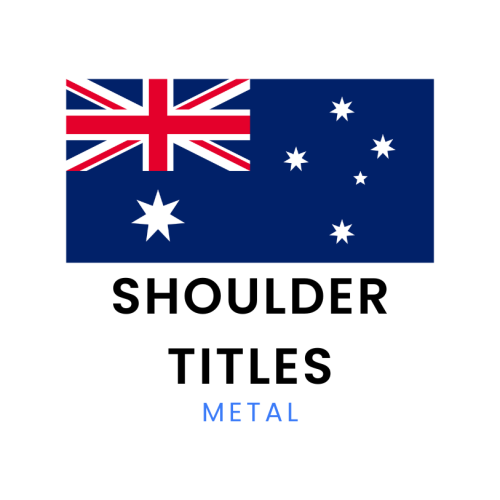 Shoulder Titles - Metal