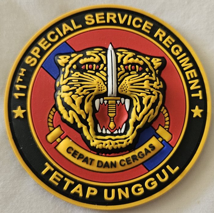 Malaysian Army  - 11th Special Service Regiment Silicon Patch