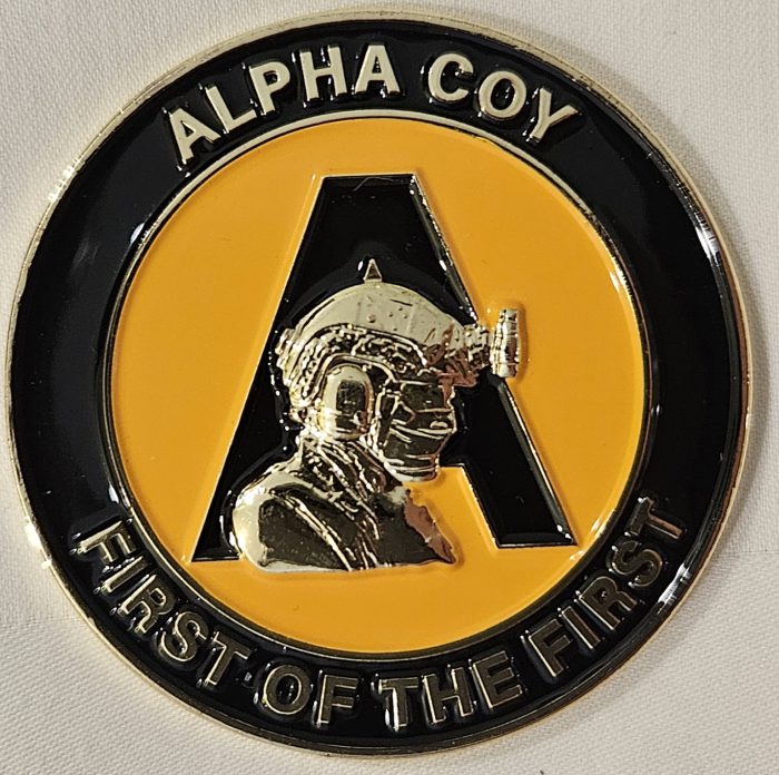 Challenge Coin -  A Coy 1st Battalion Royal Australian Regiment RCB 143 - Image 2