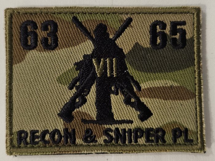 Barracks Patch - 7 RAR Recon & Sniper Platoon Multicam Patch