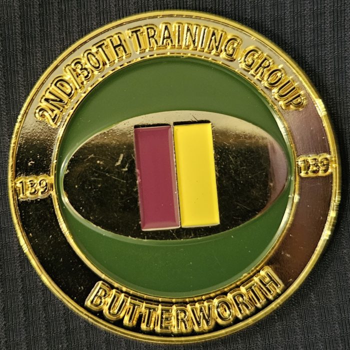 Challenge Coin - 2/30th Training Group 139 Butterworth Malaysia