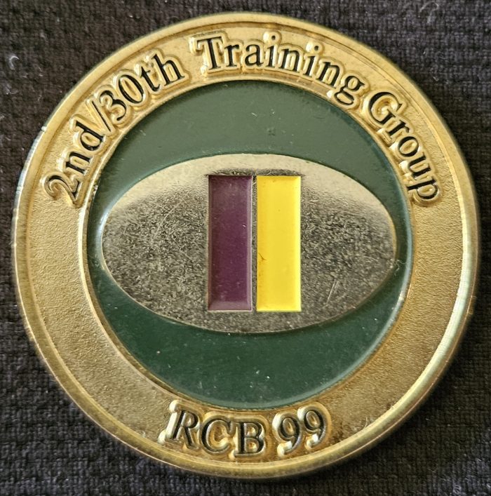 Challenge Coin - 2nd/30th Training Group