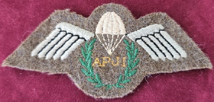 NZ Army Assistant Parachute Jump Instructor Wings - 1970s