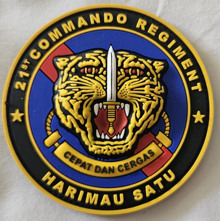 Malaysian Army  - 21st Commando Regiment Silicon Patch