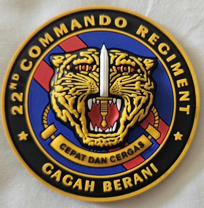Malaysian Army  - 22nd Commando Regiment Silicon Patch