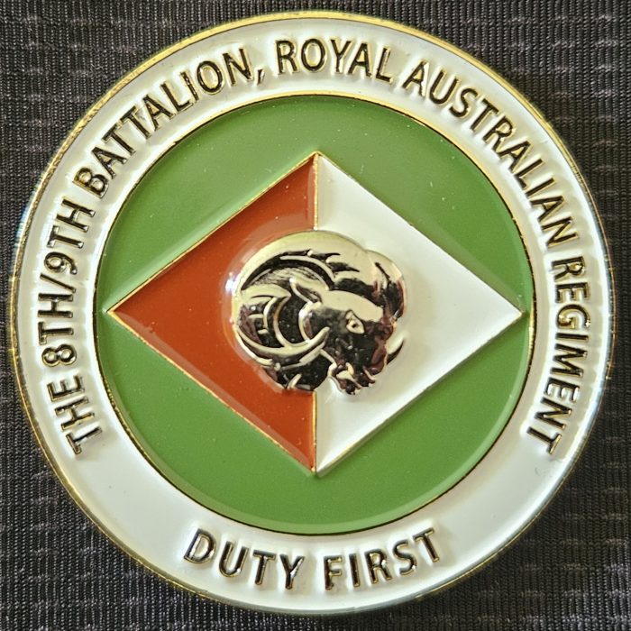 Challenge Coin - The 8th/9th Battalion Royal Australian Regiment