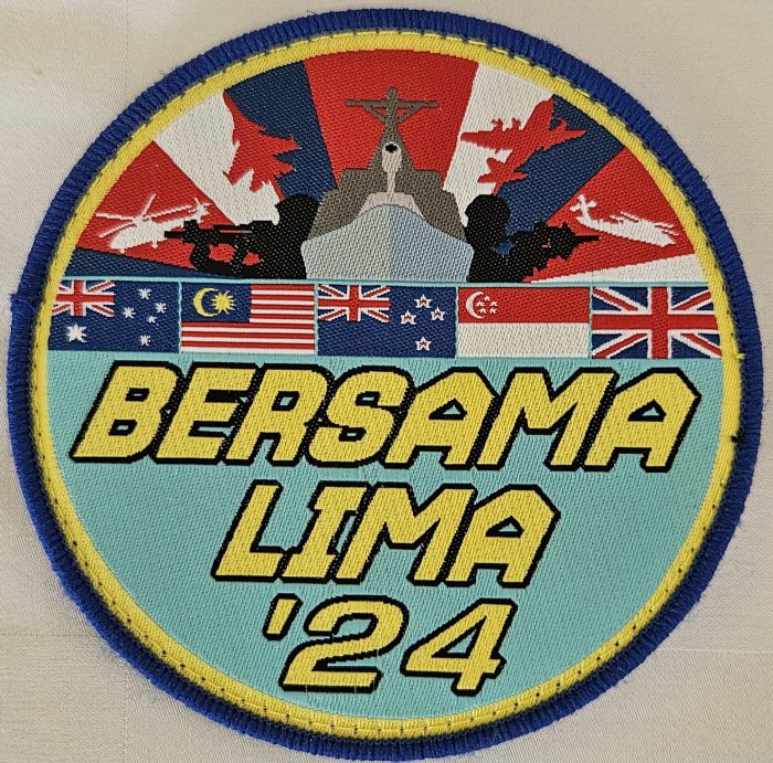 Royal Australian Air Force – Exercise Bersama Lima 2024 Patch