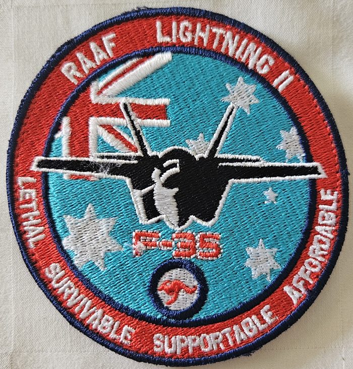 RAAF - Lightning II F-35 Patch