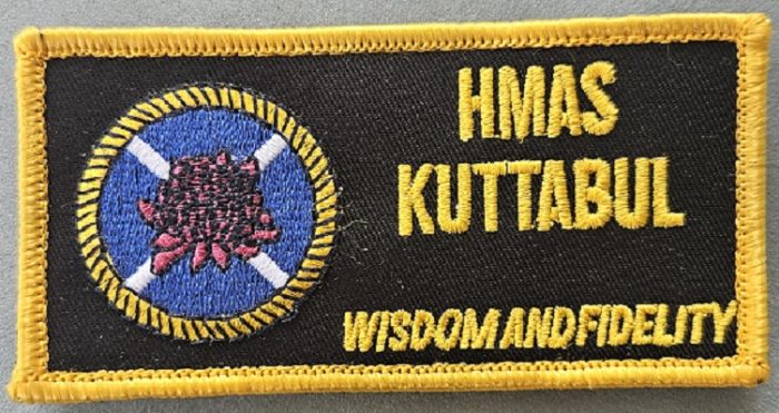 RAN - HMAS Kuttabul Patch