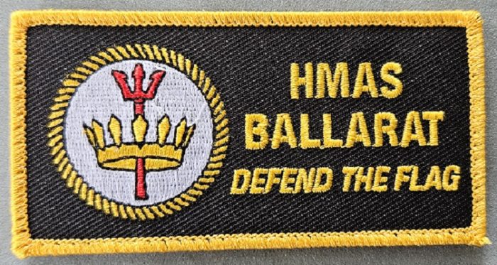 RAN - HMAS Ballarat Patch