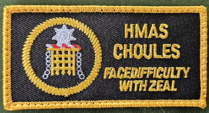 RAN - HMAS Choules Patch