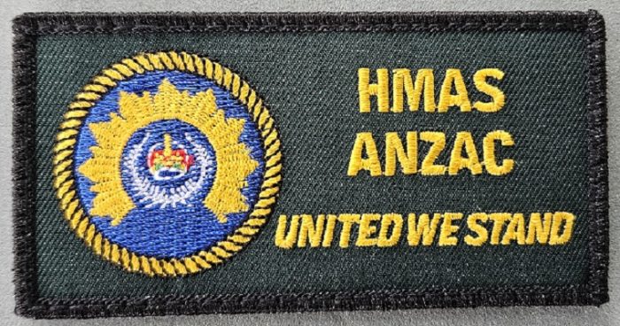 RAN - HMAS Anzac Patch