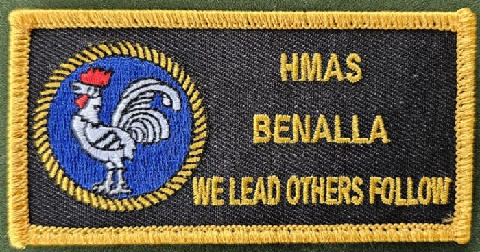 RAN - HMAS Benalla Patch