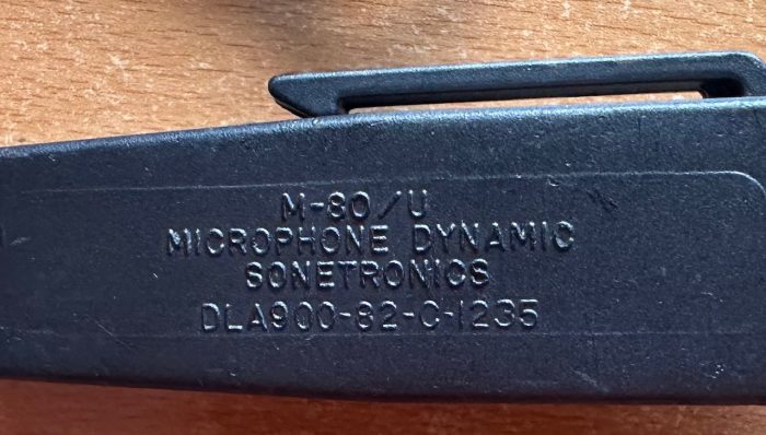 AN/VRC Radio Handset (M-80/U) - Image 2