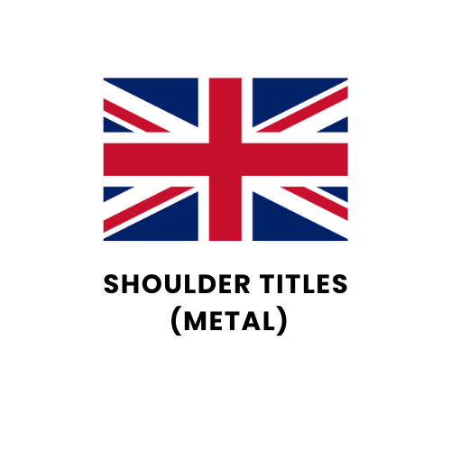 UK – Shoulder Titles (Metal)