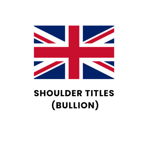 UK – Shoulder Titles (Bullion)