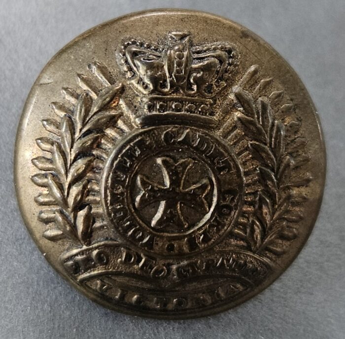 Button - Victorian Volunteer Cadets 1901 - 1903