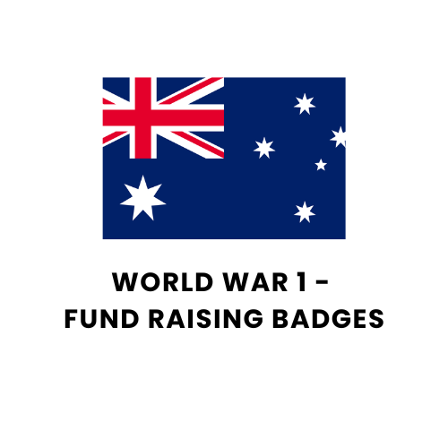 World War 1 - Fund Raising Buttons