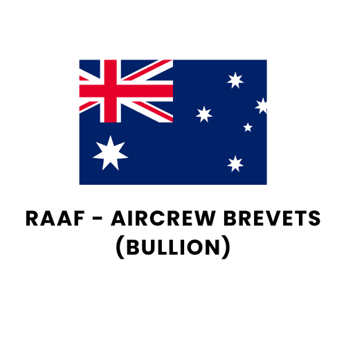 RAAF – Aircrew Brevets (Bullion)