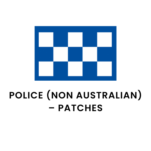 Police (Non Australian) – Patches
