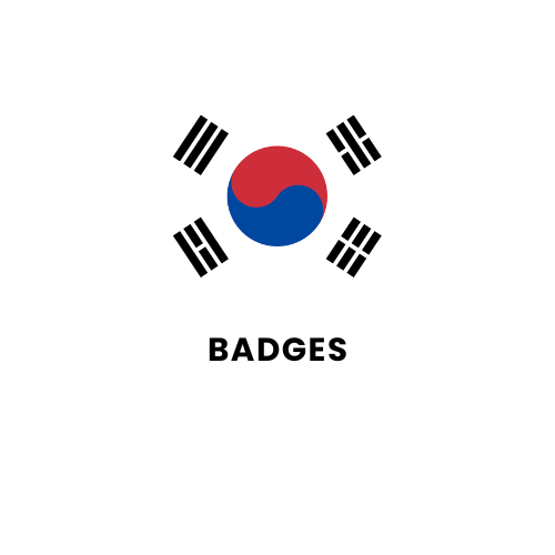 South Korea - Badges
