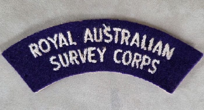 Battledress Flash – Royal Australian Survey Corps
