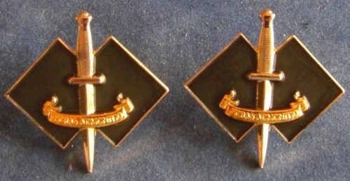 2nd Commando Regiment Non Opposing Collar Badge Pair - 2nd (current) issue