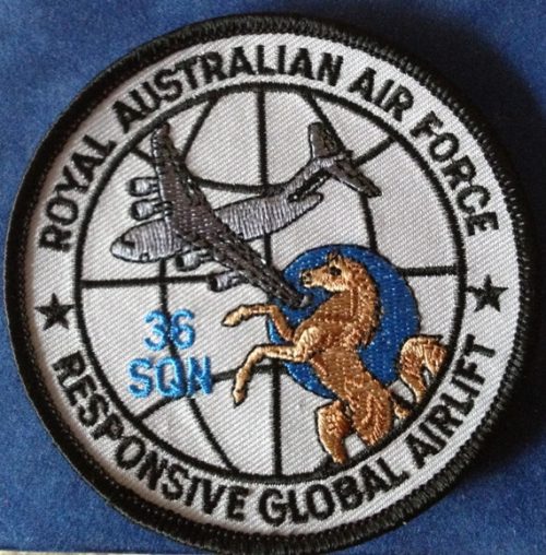 Squadron Patch - No. 36 Squadron RAAF (Responsive Global Airlift)