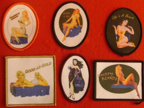 Australian Army Aviation - 5th Aviation Regiment - Unofficial Nose Art Patches (Set of 6)