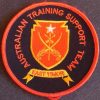 Australian Training Support Team East Timor - Deployment Patch (Black/Red)