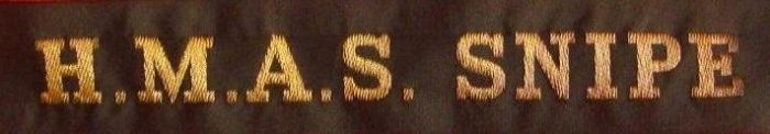 RAN Tally Band - HMAS Snipe